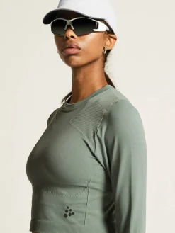 ADV Tone Seamless Cropped Ls Top W