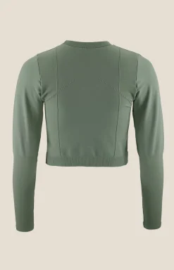 ADV Tone Seamless Cropped Ls Top W