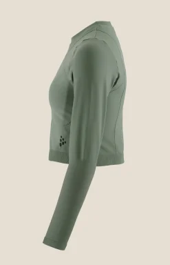 ADV Tone Seamless Cropped Ls Top W