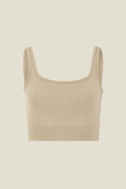 Collective Rib Sports Bra W