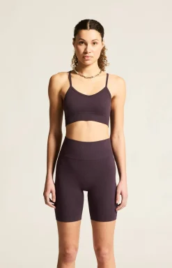 Collective Rib Strap Sports Bra W