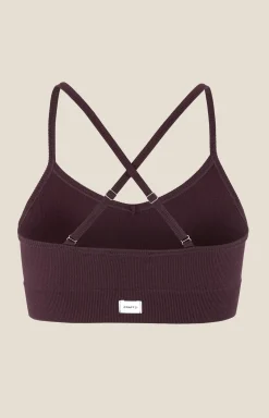 Collective Rib Strap Sports Bra W