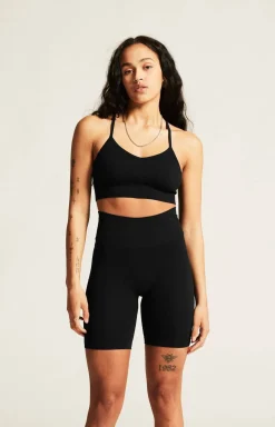 Collective Rib Strap Sports Bra W