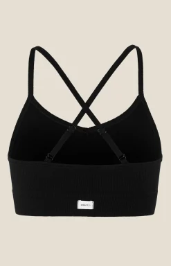 Collective Rib Strap Sports Bra W