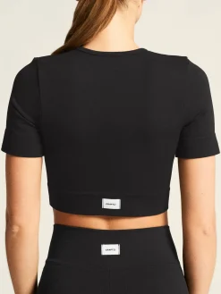 Collective Seamless Cropped SS Top W
