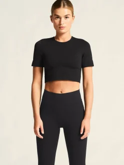 Collective Seamless Cropped SS Top W