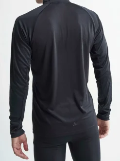 Eaze LS Half Zip Tee M