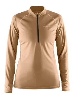 Eaze LS Half Zip Tee W