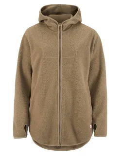 Join Pile Fleece FZ Hood W