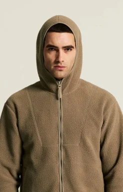 Join Pile Fleece FZ Hood M