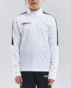 Progress Halfzip Ls Tee Jr