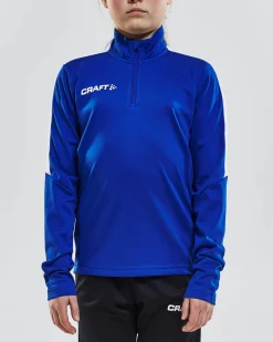 Progress Halfzip Ls Tee Jr