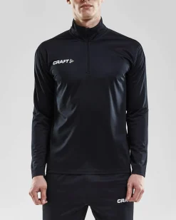 Progress Halfzip Ls Tee M