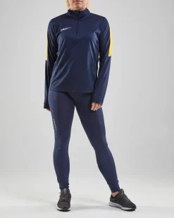 Progress Halfzip Ls Tee W