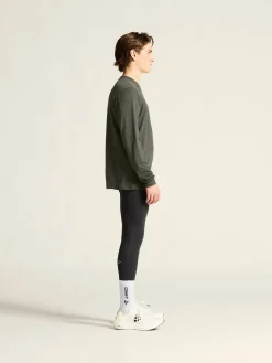 Wool Jersey LS CN M
